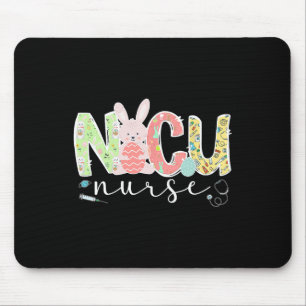 Nicu Nurse Oster Bunny Nicu Pflege Ostertag Mousepad