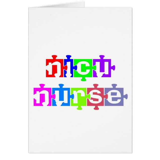 NICU NURSE PUZZLE PIECE (Vorne)
