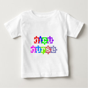NICU NURSE PUZZLE PIECE BABY T-SHIRT