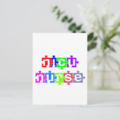 NICU NURSE PUZZLE PIECE POSTKARTE (Stehend Vorderseite)