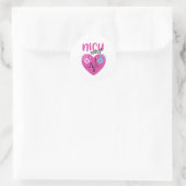 NICU Nurse Runder Aufkleber (Tasche)