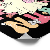 Nicu Nurse Spooky Ghost Halloween Niedliche Kranke Poster (Ecke)