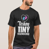 Nicu Nurse Team Tiny Humans Neonatal Icu Nursing 1 T-Shirt (Vorderseite)