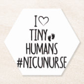 NICU Nurse Untersetzer (Vorderseite)