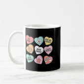 Nicu Nurse Valentine's Day Heart Candy Neonatal Ic Kaffeetasse (Links)