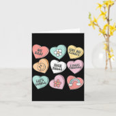Nicu Nurse Valentine's Day Heart Candy Neonatal Ic Karte (Gelbe Blume)