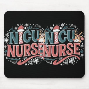 Nicu Nurse Weihnachts-Party durch den Holi Gekümme Mousepad