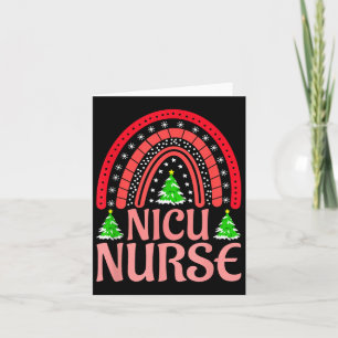 Nicu Nurse Weihnachtsfeier Crew Nurselife Pflege X Karte