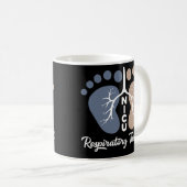 NICU Respiratory Therapary RT Credential Kaffeetasse (VorderseiteRechts)