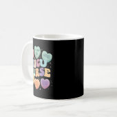 Nicu Valentine Nicu Nurse Valentines Day Icu Nurse Kaffeetasse (Vorderseite Links)