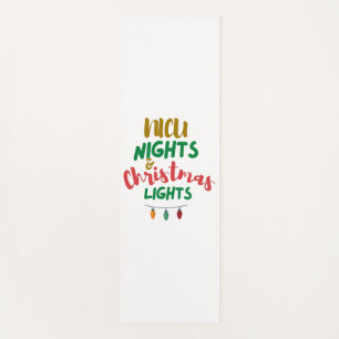 NICU Weihnachten NICU Nächte & Weihnachtsbeleuchtu Yogamatte