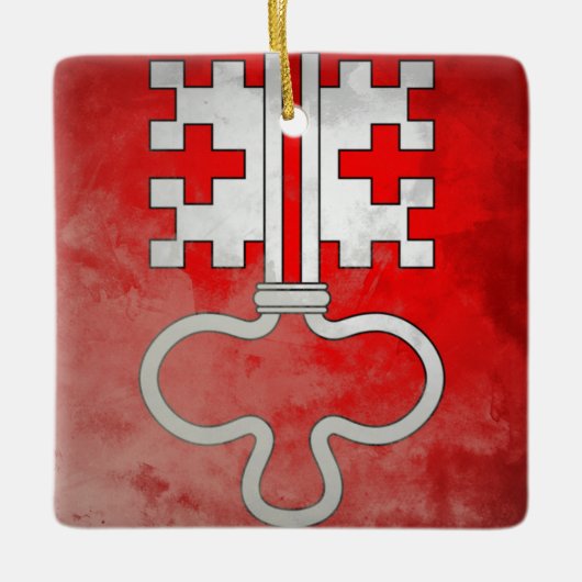 Nidwalden Keramikornament (Vorderseite)