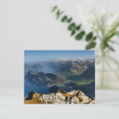 Nidwalden Staat Schweiz vom Pilatus Postkarte (Stehend Vorderseite)