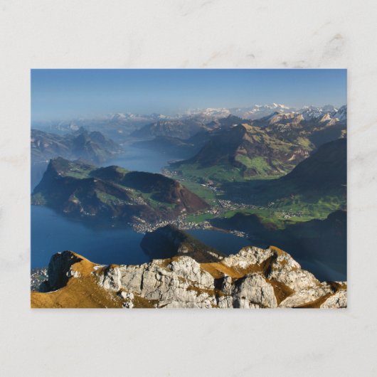Nidwalden Staat Schweiz vom Pilatus Postkarte (Vorderseite)