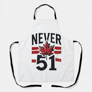 Nie 51. Funny Canada ist nicht Fot Sale Schürze