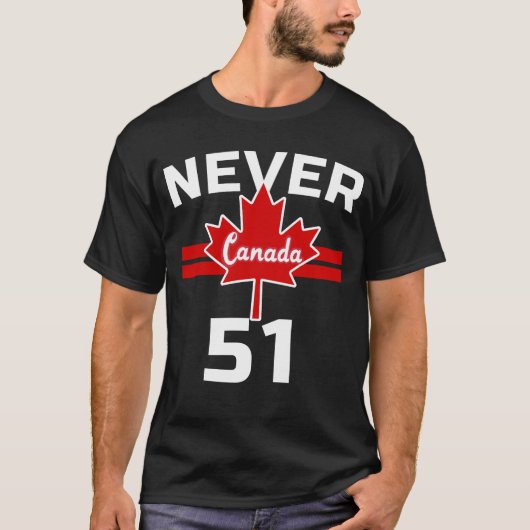 Nie 51 - Kanada Nie 51 Staat T-Shirt (Vorderseite)