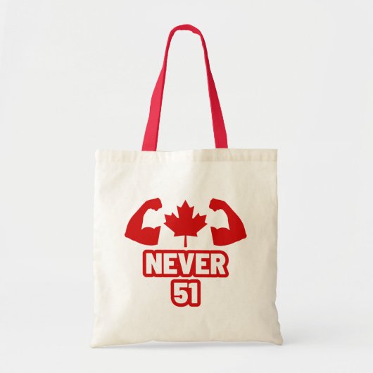 Nie 51 Kanada stark Tragetasche (Vorne)