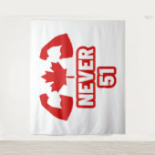 Nie 51 Kanada stark Wandteppich (Vorderseite)