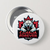 Nie 51, Polarbär, Kanada für immer, Button (Vorne & Hinten)