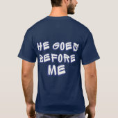 Nie allein T - Shirt (Rückseite)