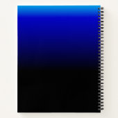 Nie aufgeben Inspiration nie aufgeben Notizblock (Rückseite)