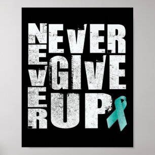 Nie aufgeben - Ptsd Mental Health Awareness Premi Poster