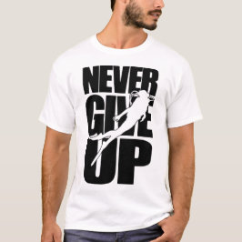 Nie aufgeben zu schnorcheln T-Shirt