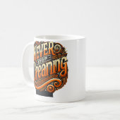 Nie aufhören zu träumen - Tasse (Vorderseite Links)