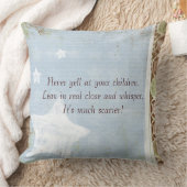 Nie bei Kindern Blue Chocolate Throw Kissen grüßen (Decke)