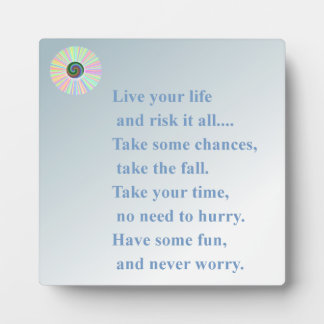 Nie Besorgnis Fotoplatte