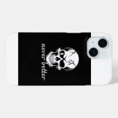Nie besser als Skull-Grafik Case-Mate iPhone Hülle (Rückseite (Horizontal))