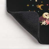 Nie besser BlumenHalloween Skeleton Funny Skull Mousepad (Ecke)