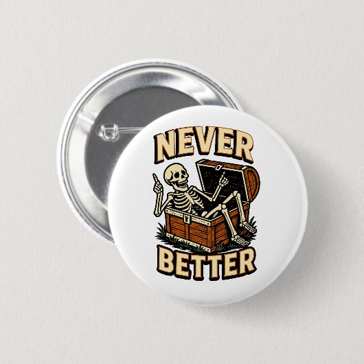 Nie besser button (Vorne & Hinten)
