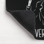 Nie besser Skeleton Drinking Cup Kaffee Hallowee Mousepad (Ecke)