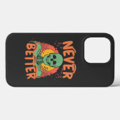 Nie besser Skeleton Halloween Case-Mate iPhone Hülle (Rückseite (Horizontal))