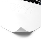 Nie besser Skelett ist im Sarghallo Poster (Ecke)