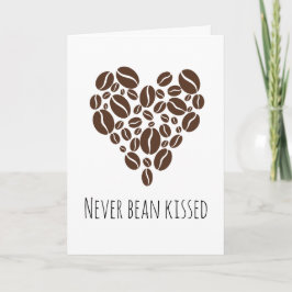 Nie Bohnenkaffee lustig in Liebe Karten
