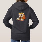 Nie das tägliche Lesen beenden Hoodie (Rückseite)