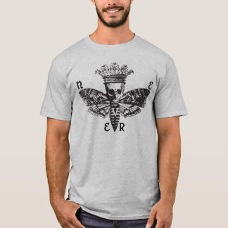 Nie der Kopf-Logo-T-Shirt des Todes T-Shirt