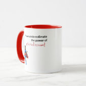 Nie die Grandmas-Tasse unterschätzen (OM) Tasse (Vorderseite Links)