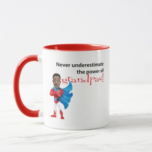 Nie die Grandpas-Tasse unterschätzen (OM) Tasse (Links)