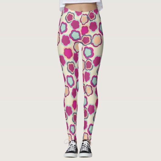 Nie ein Blumengarten versprochen Leggings (Vorderseite)