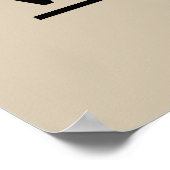 nie ein Mädchen unterschätzen, das Lieben bucht Poster (Ecke)