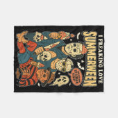 Nie einen alten Mann auf dem Himmel unterschätzen Fleecedecke (Vorderseite (Horizontal))