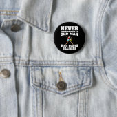 Nie einen alten Mann unterschätzen, der Lieben sch Button (Beispiel)