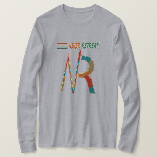 Nie Fluggastdatensätze abrufen |Motivierend Langsc T-Shirt (Design vorne)