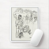 Nie Forgetsy Mousepad (Mit Mouse)