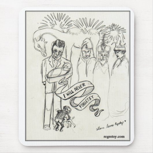 Nie Forgetsy Mousepad (Vorne)