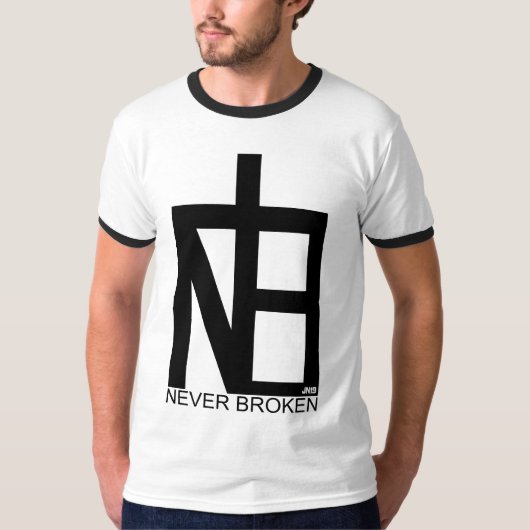 Nie gebrochen T-Shirt (Vorderseite)