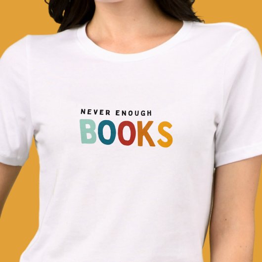 Nie genug Bücher Tri-Blend Shirt